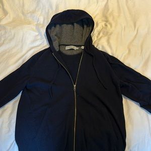 Vince Cashmere Full Zip Hoodie - Men’s Medium. Never been worn. MSRP $545